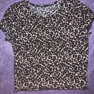 American Eagle Leopard Tee
